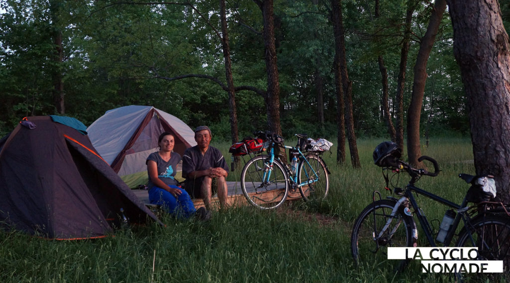 camping sauvage - ohio à vélo - usa à vélo - états-unis à vélo - cyclotourisme - voyager à vélo - voyage vélo - la cyclonomade - véloroute des monarques
