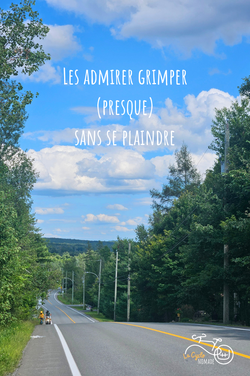 chemin des diligences - cantons de l'est - cantons de l'est à vélo - laura Pedebas - la cyclonomade