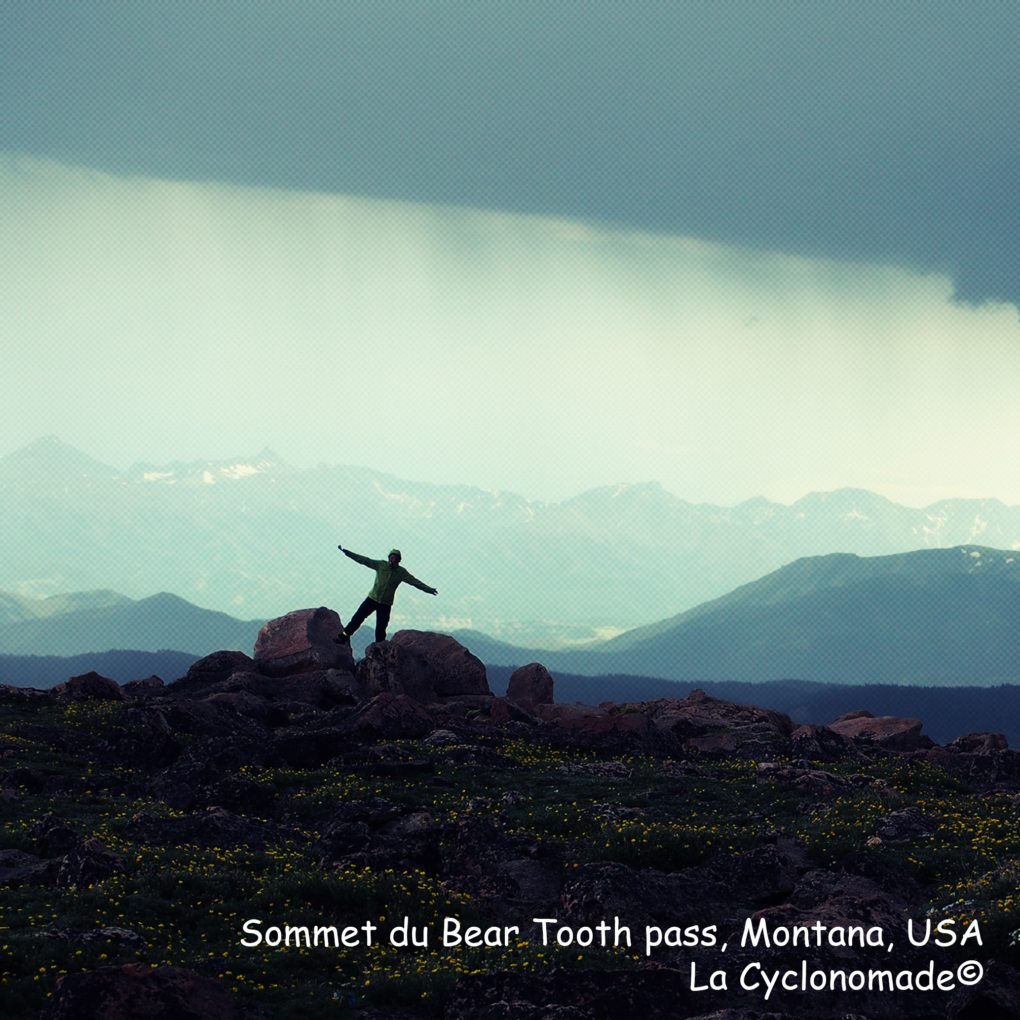 Premier sommet, Bear tooth pass