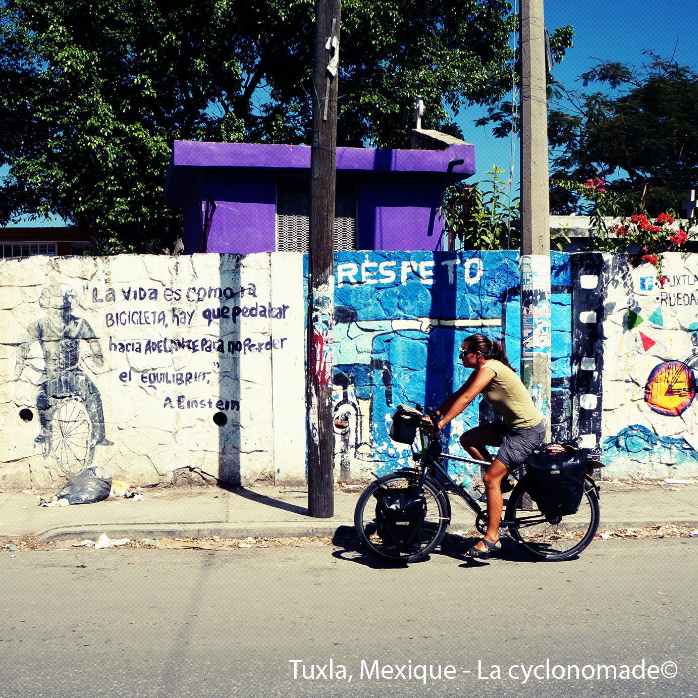 Tuxla - Mexique à vélo