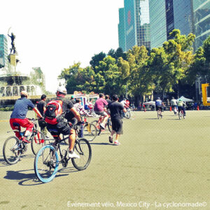 Événement vélo à Mexico City