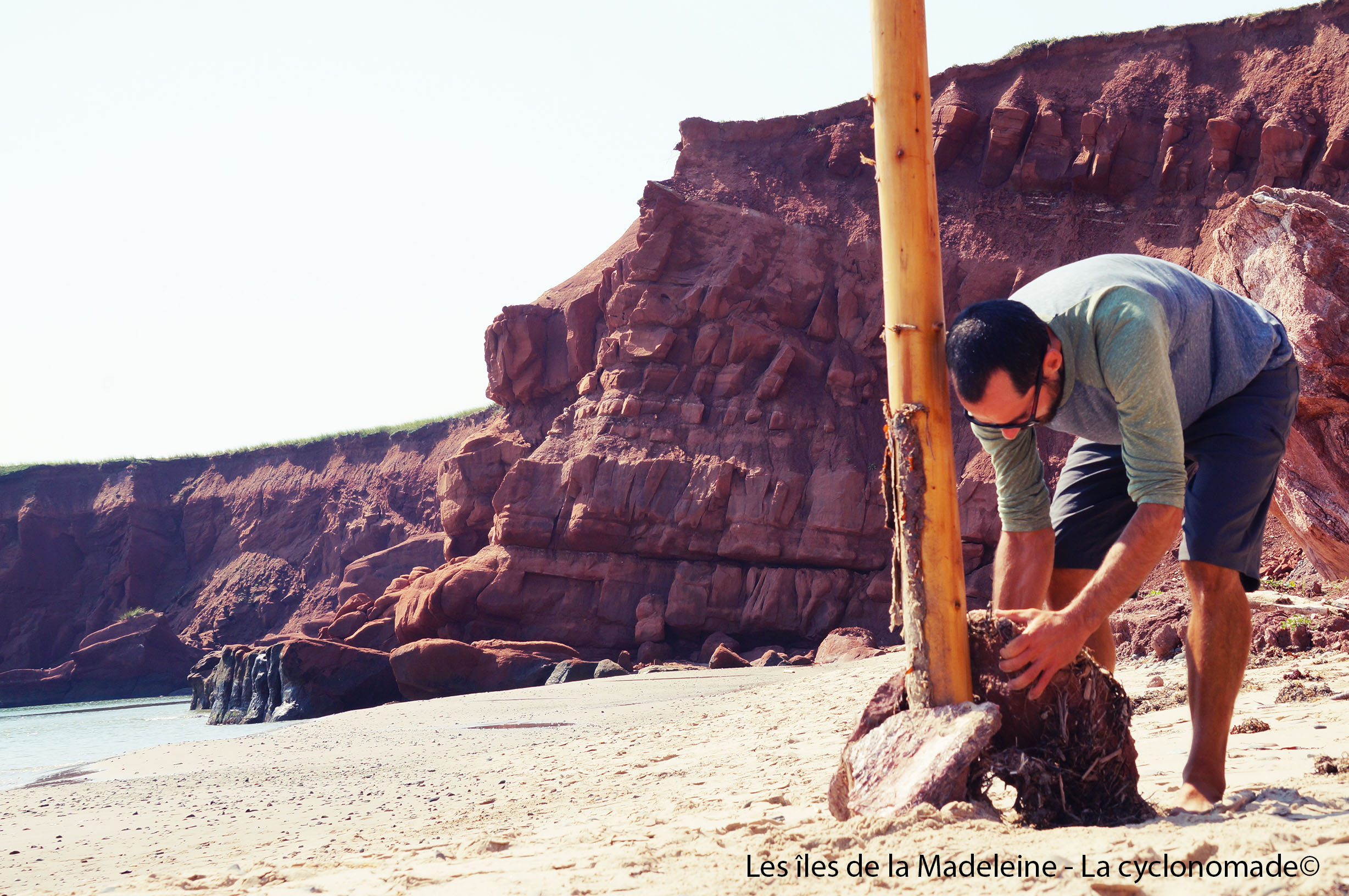 Sur la plage