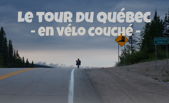 Tour du Québec en vélo couché