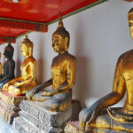 Bangkok : temple du Bouddha couché