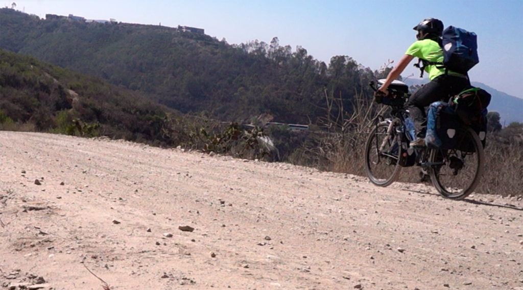 cyclotourisme - voyage ecologique - desert mexique - galère vélo - la cyclonomade