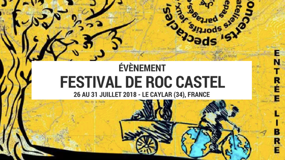 festival du voyage lent - roc castel - festival vélo - festival cyclotourisme - evenement vélo - cyclotourisme - voyage vélo - la cyclonomade