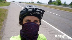 masque anti pollution - wair - voyage cyclotourisme - cyclotourisme - voyage à vélo - la cyclonomade