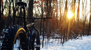 vélo d'hiver - cyclotourisme - voyage vélo hiver - fatbike