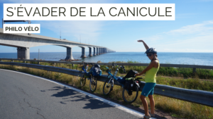 vélo contre canicule - cyclotourisme - voyage à vélo - la cyclonomade - vélo et baignade
