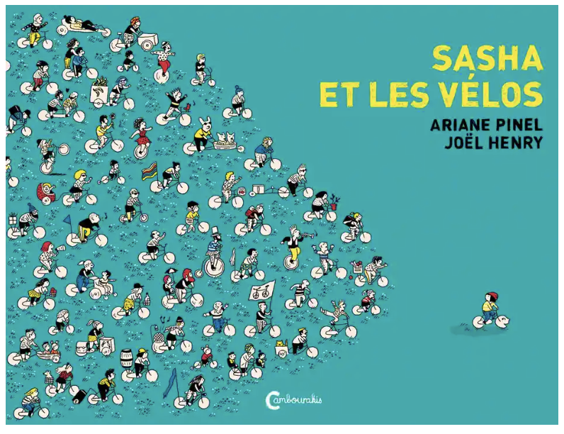 sasha et les vélos - vélo - livre jeunesse - tour du monde à vélo