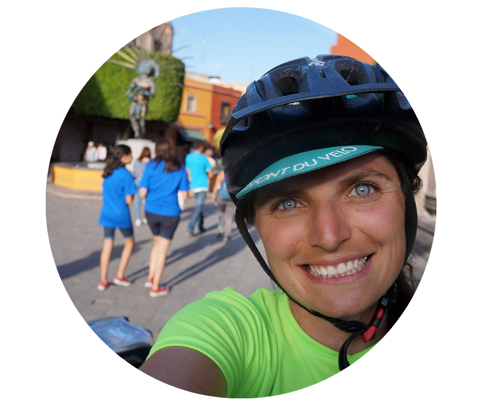 Laura Pedebas - La Cyclonomade - Bicy'Québec