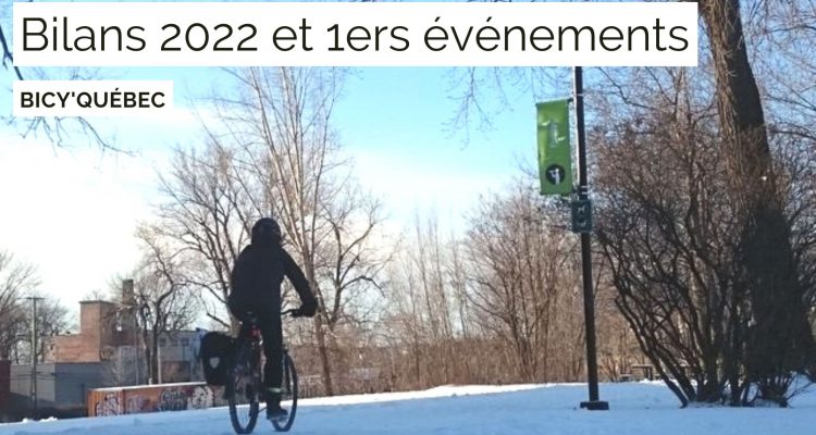 bilans 2022 - vélo 2023 - bicy québec - vélo - cyclotourisme - politiques cyclables